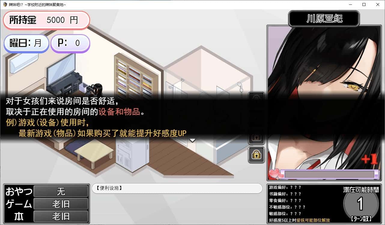 辣妹吧！学校附近的女生聚集地 版游戏封面